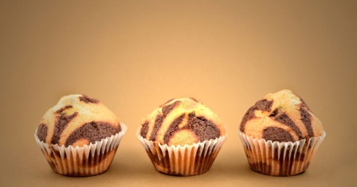 Flourless chocolate banana muffins