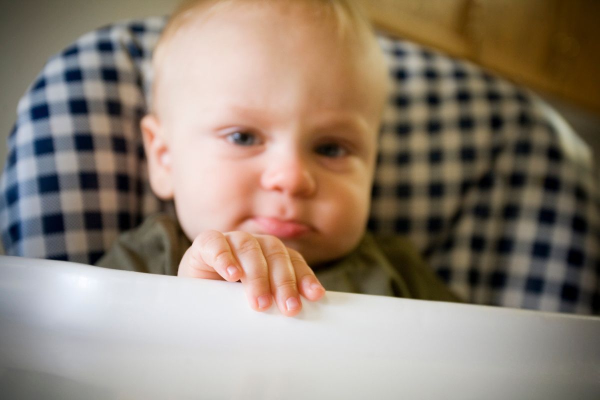 Baby too smal for highchair