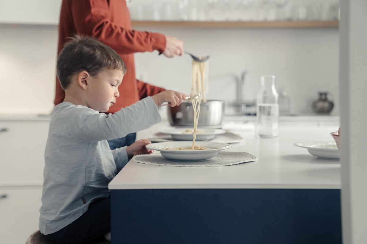 Protein for toddlers is easy even they only eat pasta!